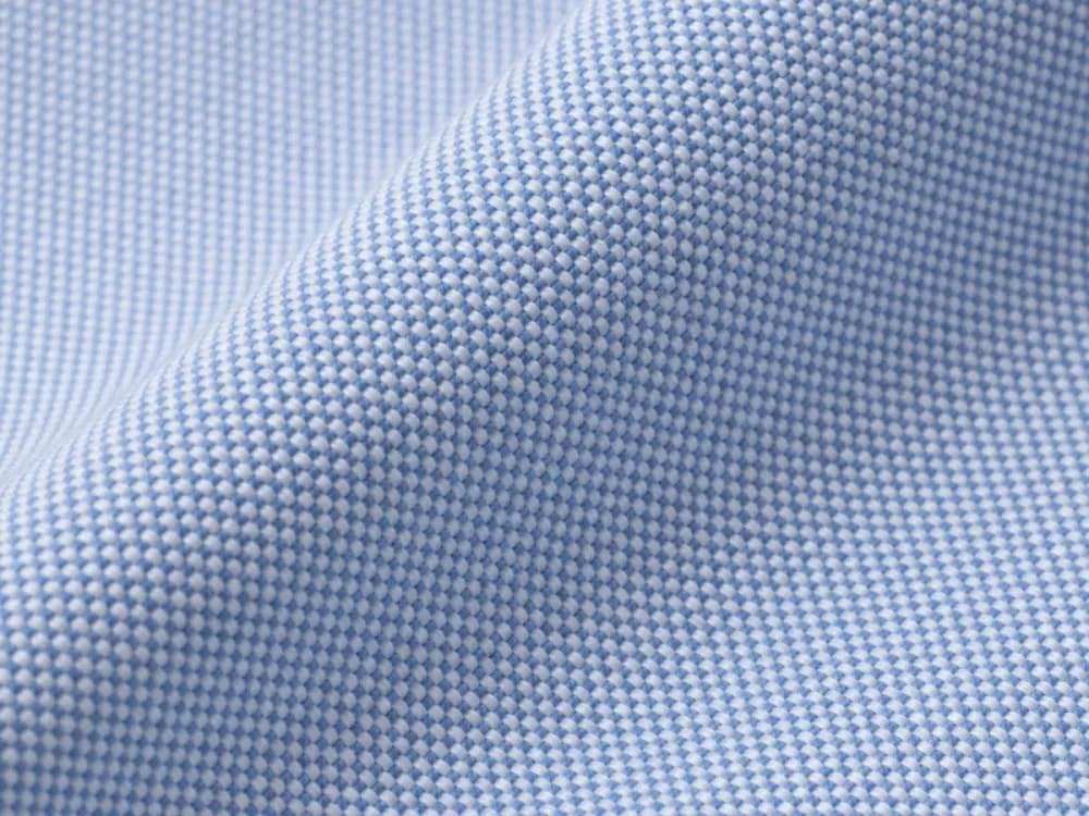 Cotton Oxford fabric close-up texture